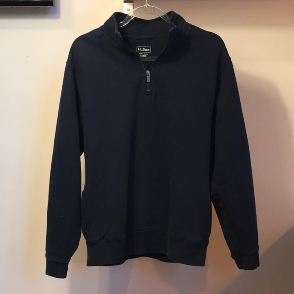 L.L. Bean Pullover Navy Blue S